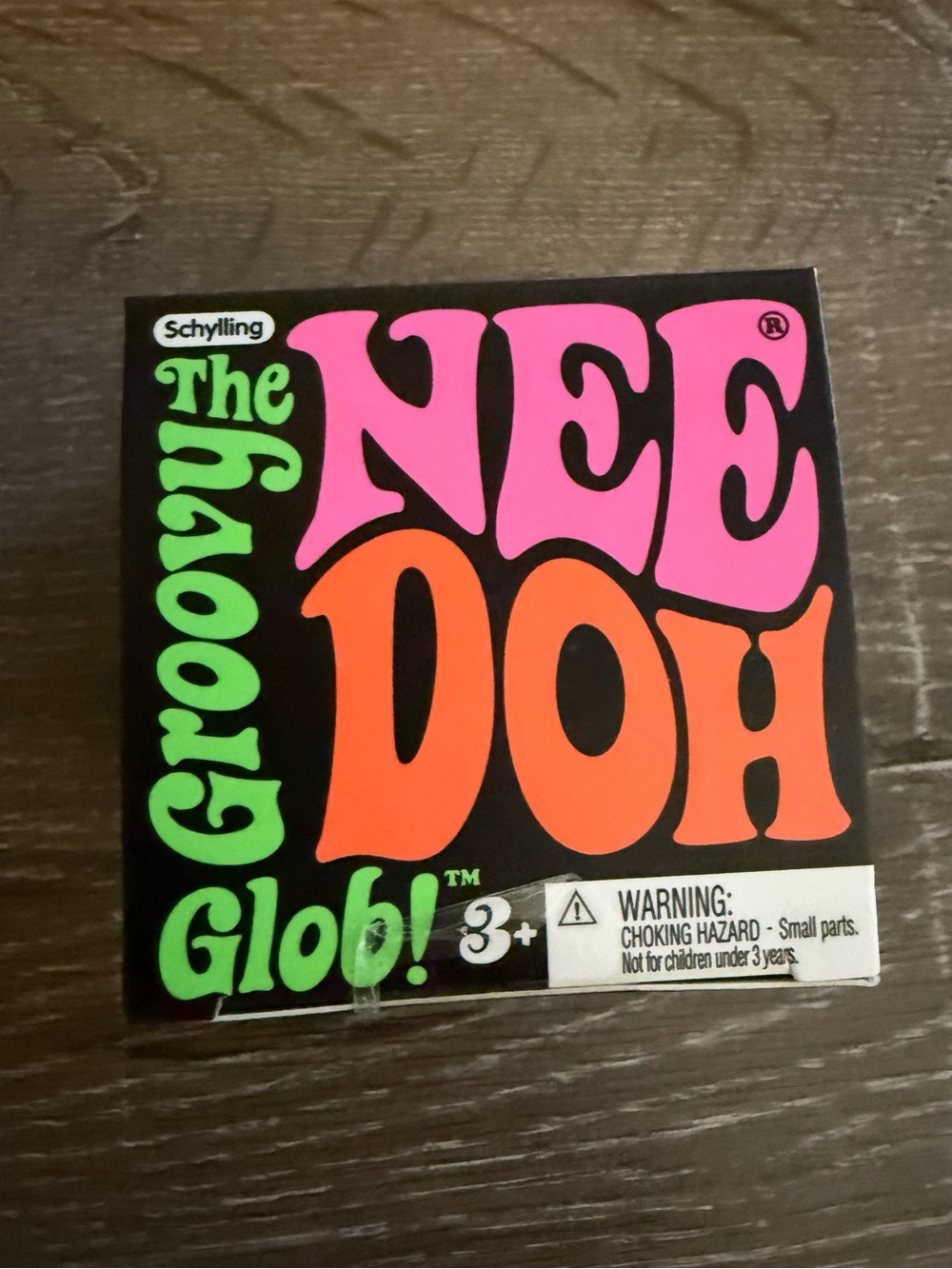 Needoh Groovy Glob- orange- NEW IN BOX